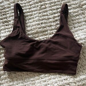 lululemon athletica Chocolate Sports Bra